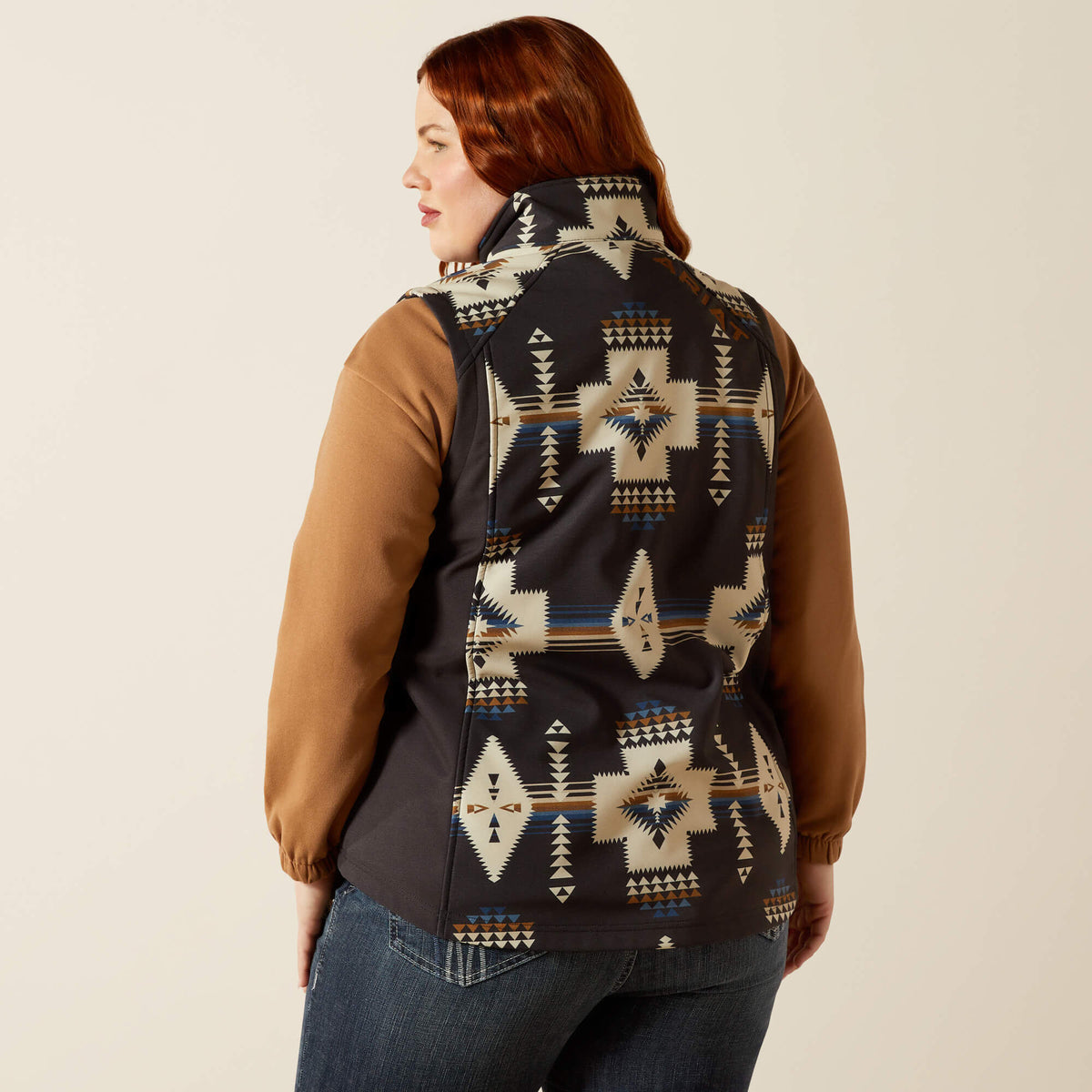 Ariat Classic | Ariat Logo Softshell Print Vest