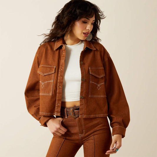 Ariat Value | Boxy Cropped Denim Jacket