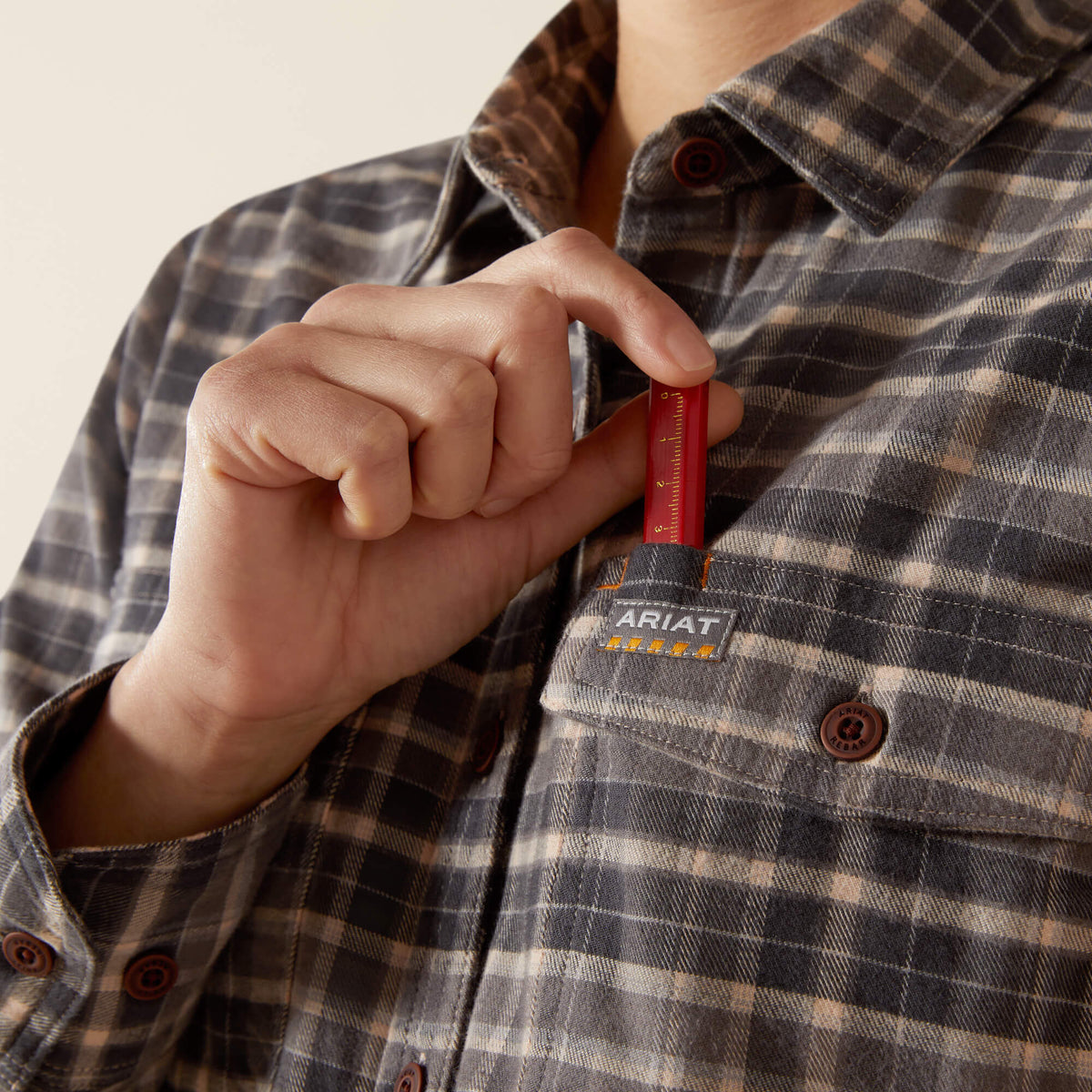 Ariat Classic | Rebar Flannel DuraStretch Work Shirt