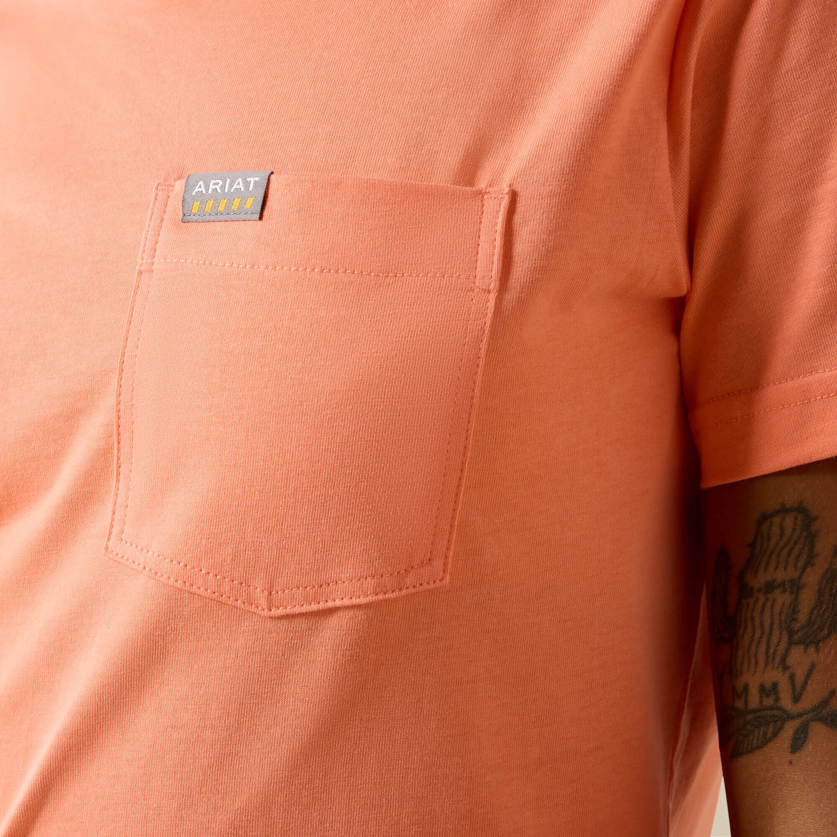 Ariat Best Seller | Rebar Cotton Strong Anvil Logo T-Shirt