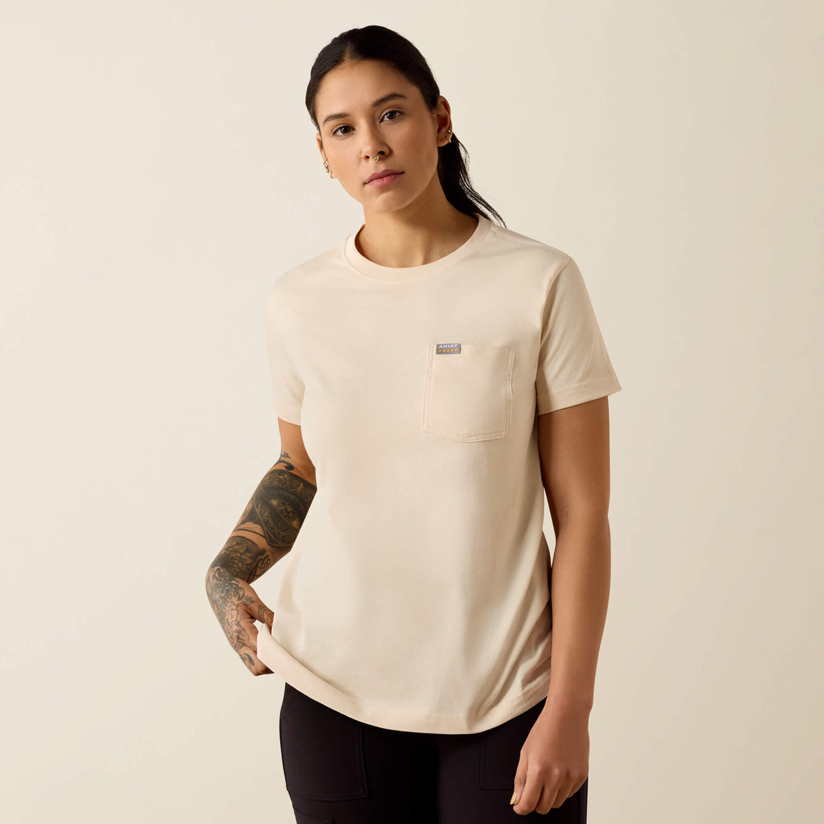 Ariat Best Price | Rebar Cotton Strong Anvil Logo T-Shirt