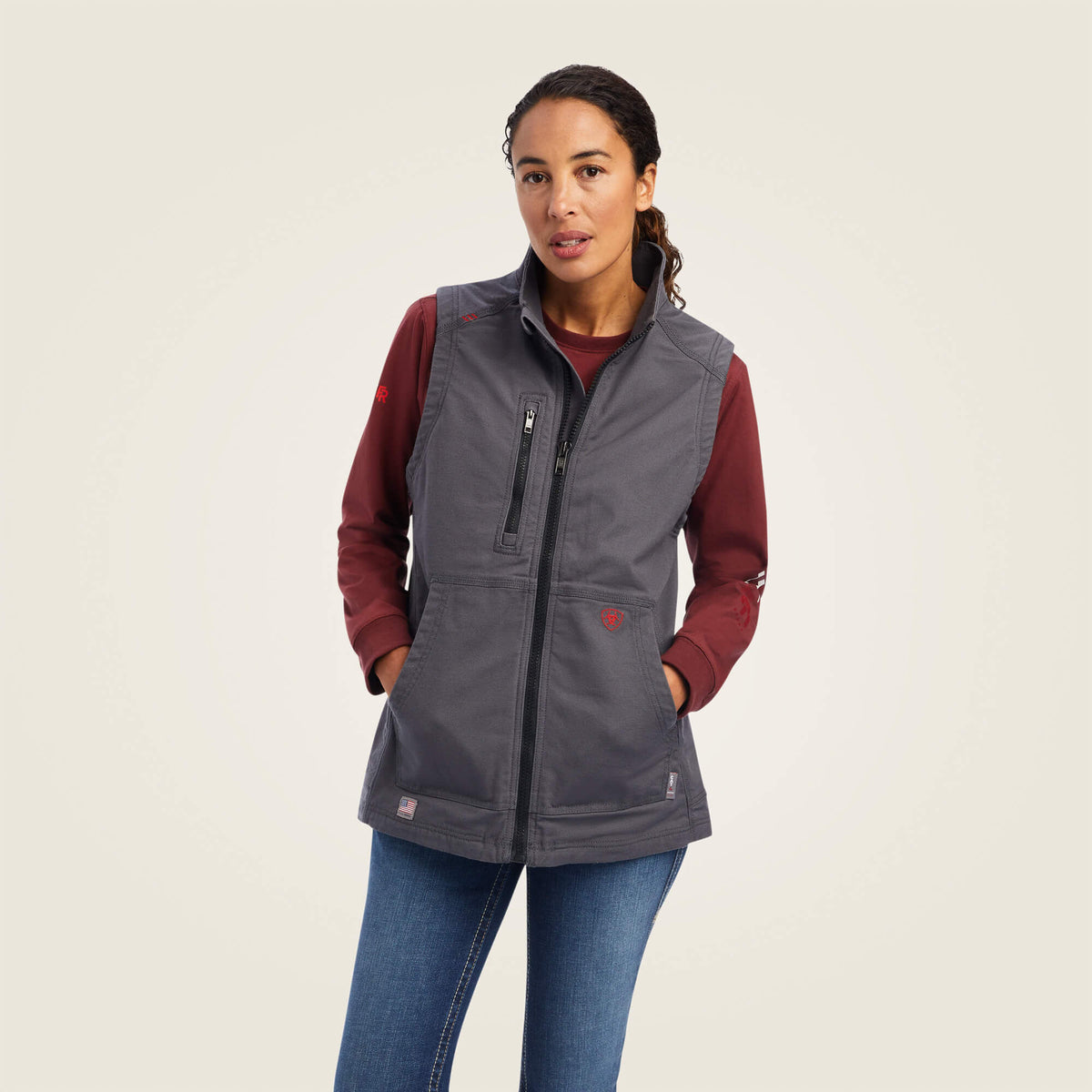 Ariat Exclusive | FR DuraLight Cordura Canvas Vest
