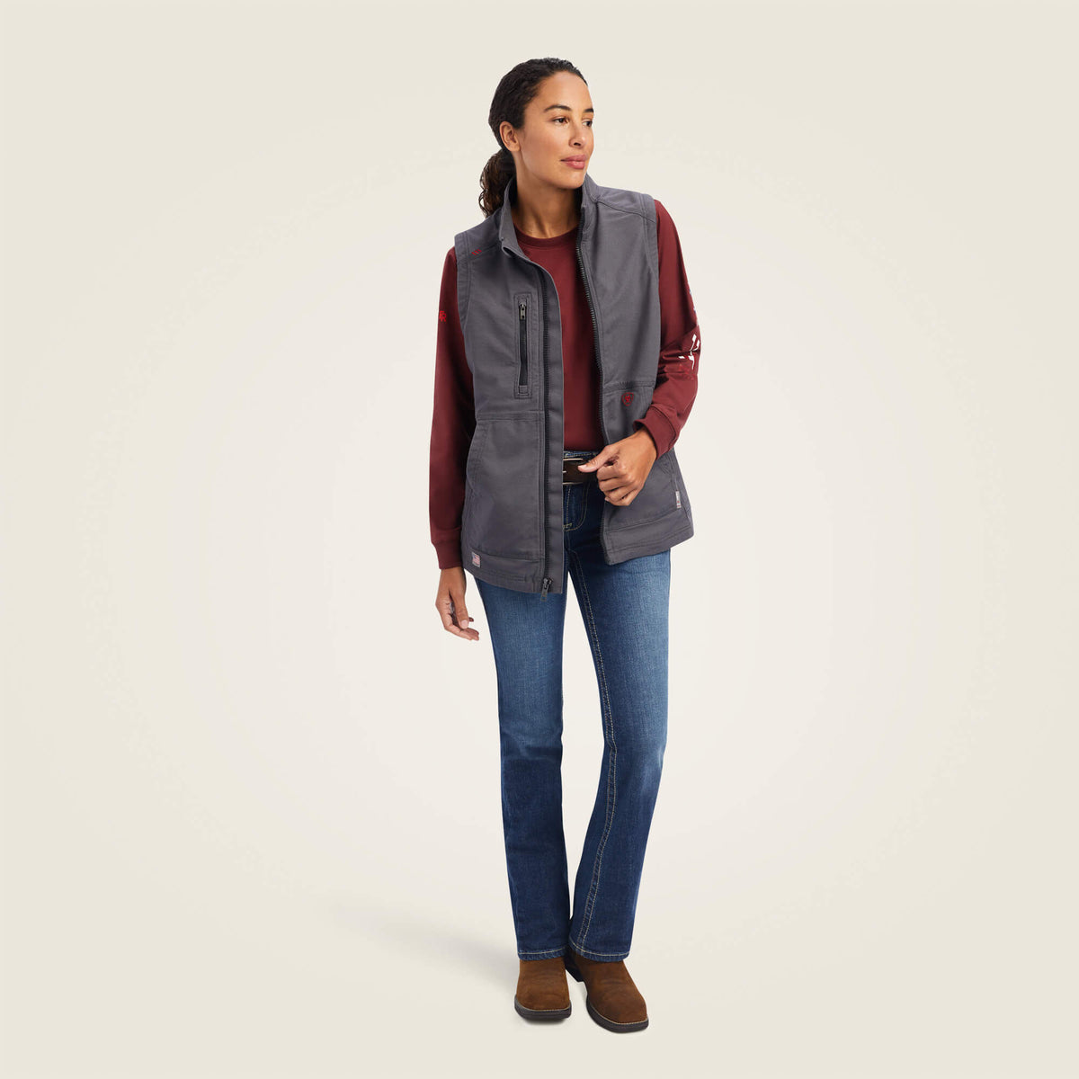 Ariat Exclusive | FR DuraLight Cordura Canvas Vest