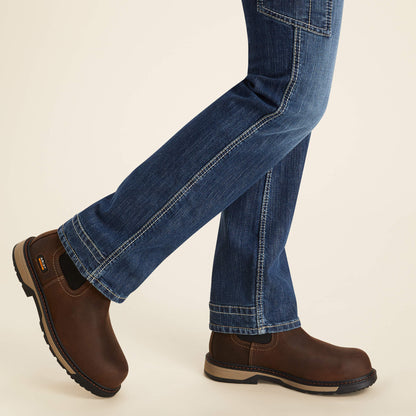Ariat Essential | FR Perfect Rise Perfect Rise DuraLight Stretch Cell Phone DuraStretch Straight Leg Jeans