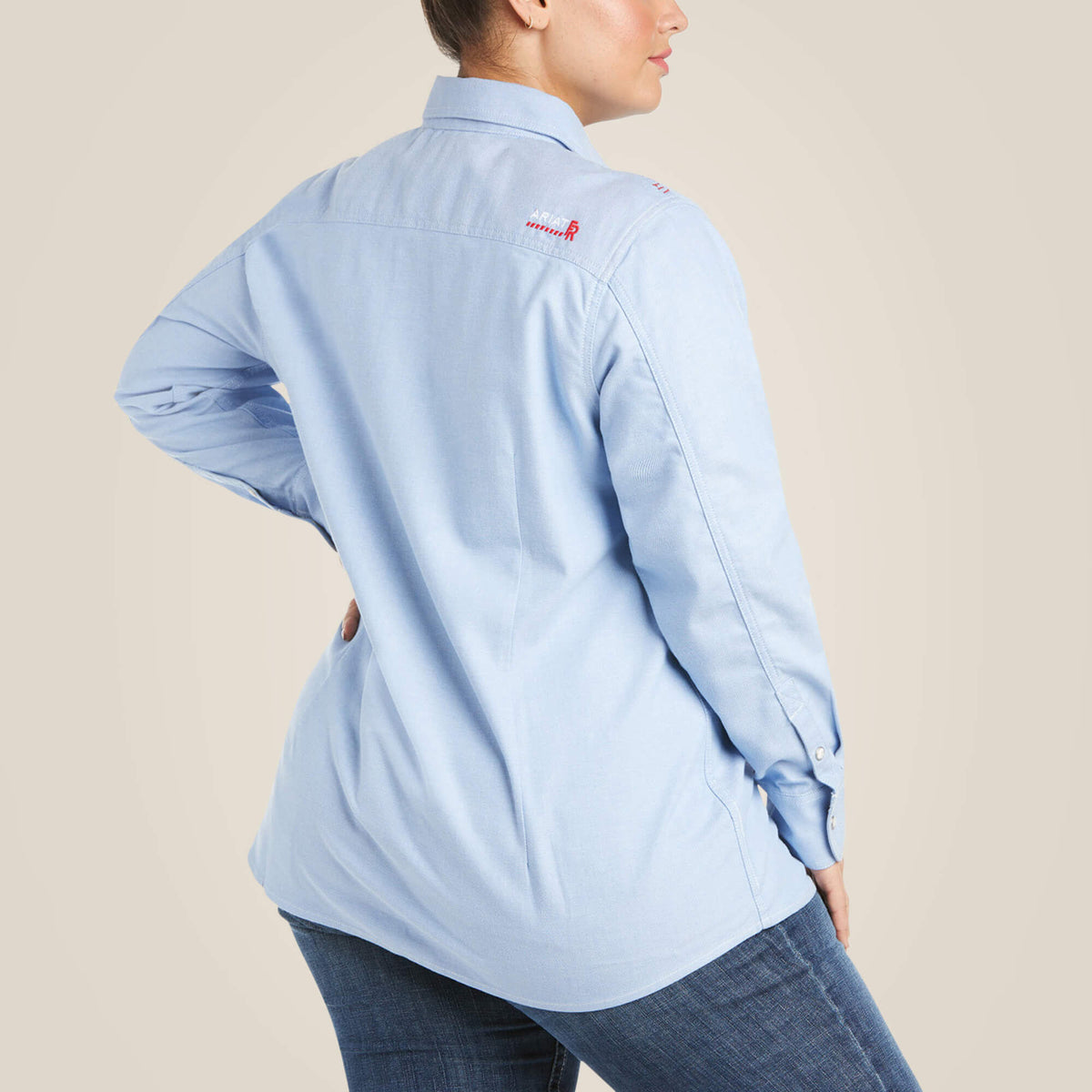 Ariat Top Pick | FR Solid DuraStretch Snap Work Shirt