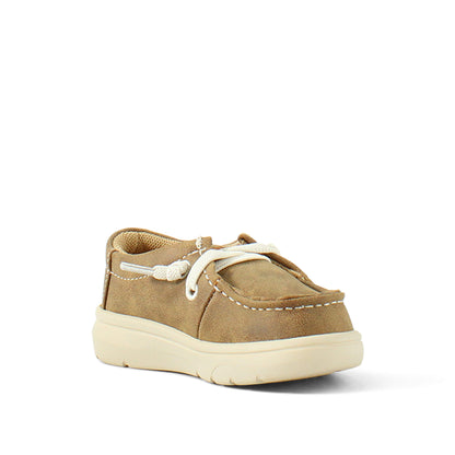 Ariat Exclusive | Toddler Lil' Stompers Brown Bomber Hilo