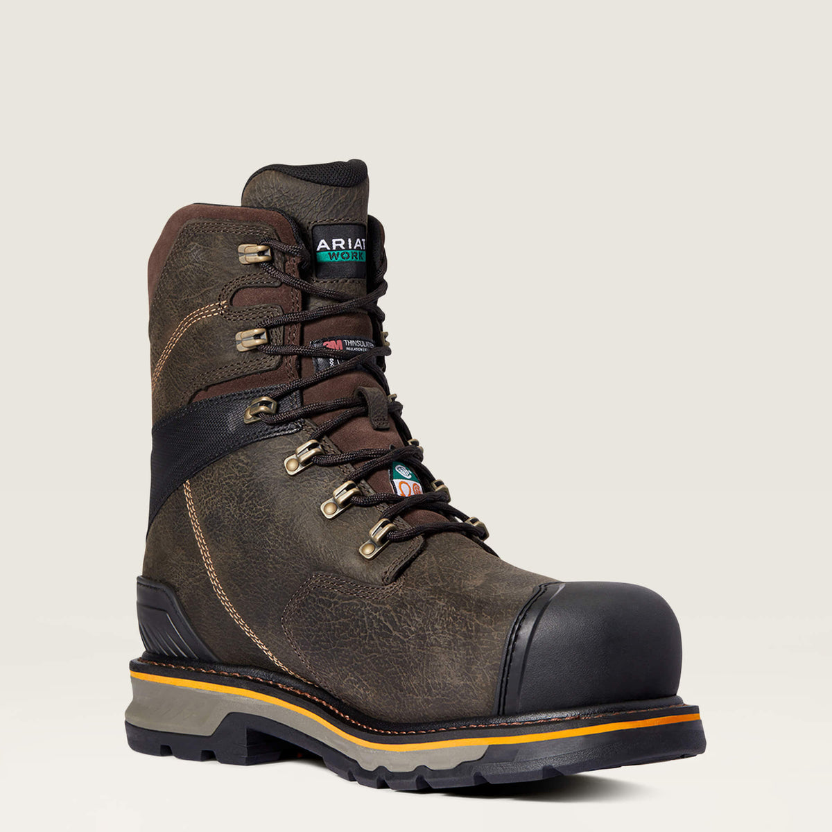 Ariat Classic | Stump Jumper 8" CSA Glacier Grip Waterproof 600g Composite Toe Work Boot