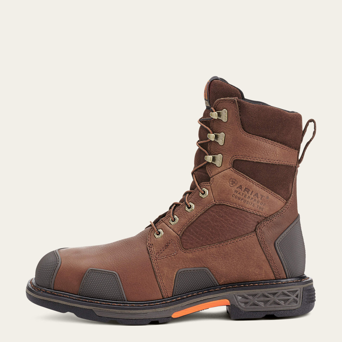 Ariat Top Pick | OverDrive 8" Wide Square Toe Waterproof Composite Toe Work Boot