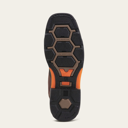 Ariat Top Pick | OverDrive 8" Wide Square Toe Waterproof Composite Toe Work Boot
