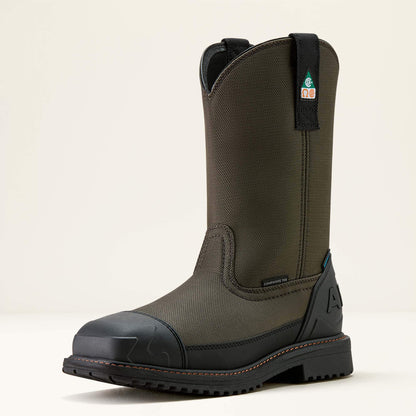 Ariat Classic | RigTEK Wildcat Pull-On CSA Waterproof Wide Square Toe Composite Toe Work Boot
