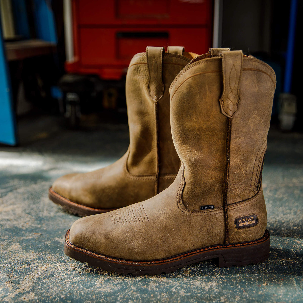 Ariat New | Activator Wide Square Toe Steel Toe Work Boot