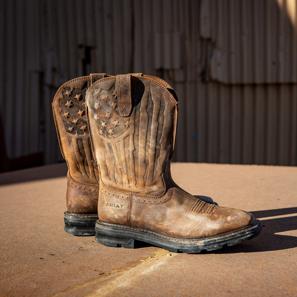 Ariat Smart Buy | Sierra Shock Shield Patriot Work Boot