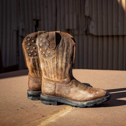 Ariat Smart Buy | Sierra Shock Shield Patriot Work Boot