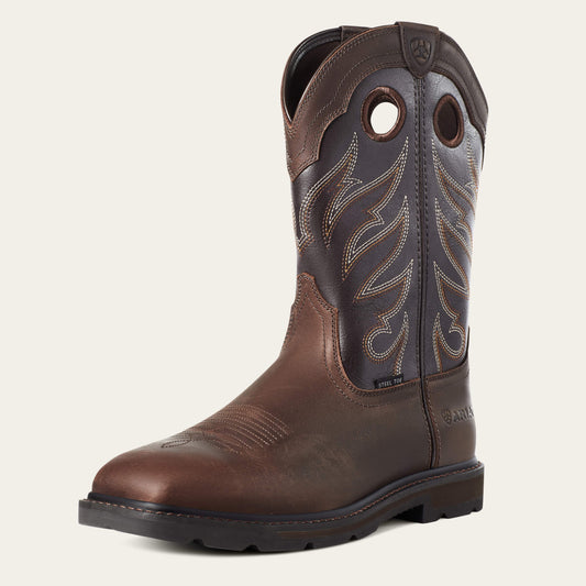 Ariat Hot Sale | Groundwork Wide Square Toe Steel Toe Work Boot