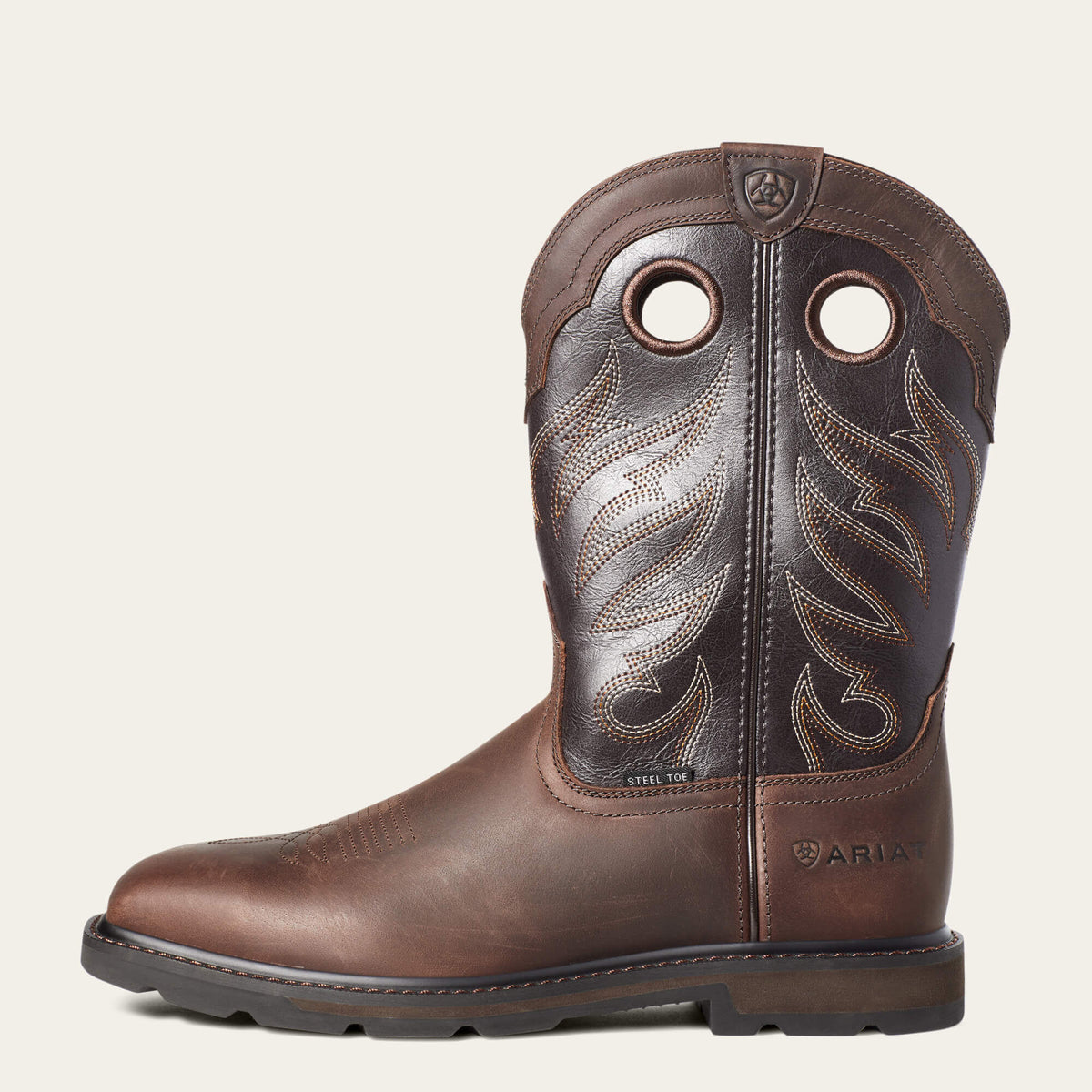 Ariat Hot Sale | Groundwork Wide Square Toe Steel Toe Work Boot