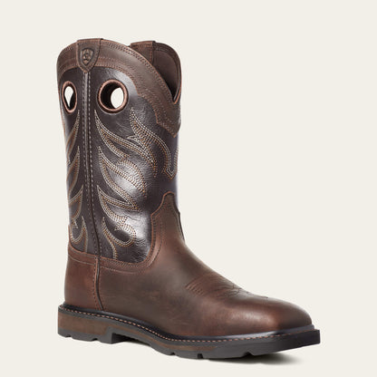 Ariat Hot Sale | Groundwork Wide Square Toe Steel Toe Work Boot