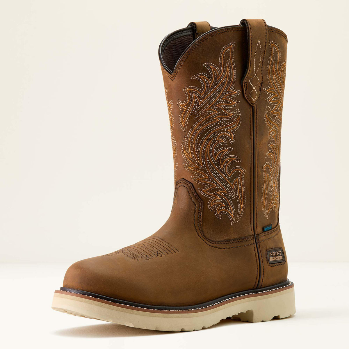 Ariat Hot Sale | Activator Argo Waterproof Round Toe Work Boot