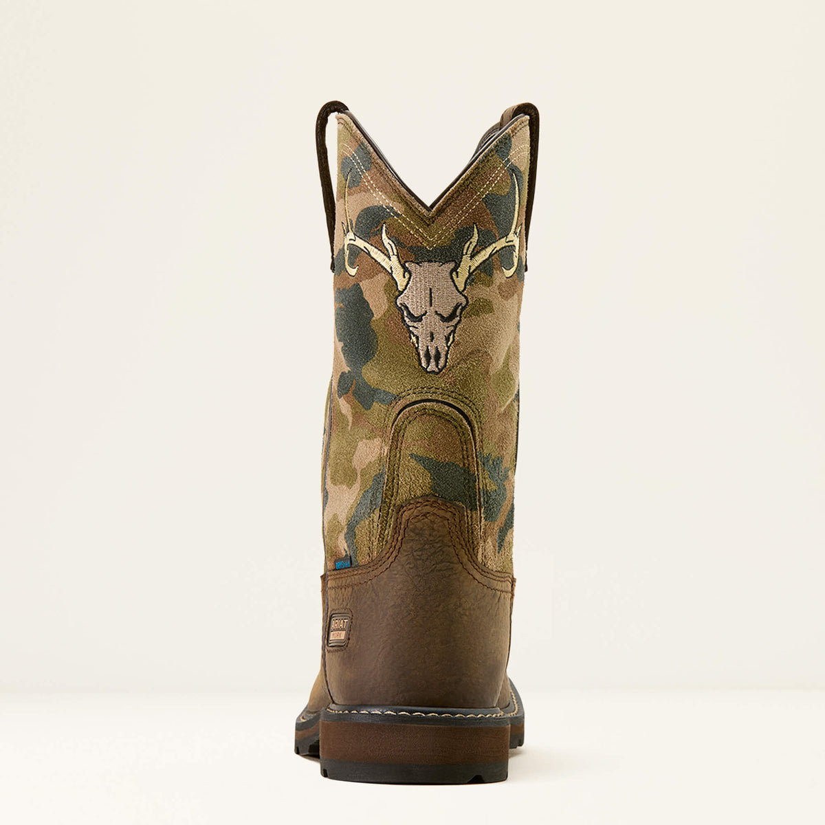 Ariat Hot Sale | Groundbreaker Antler Waterproof Wide Square Toe Steel Toe Work Boot