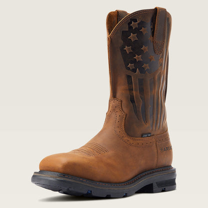 Ariat Exclusive | Sierra Shock Shield Patriot Steel Toe Work Boot