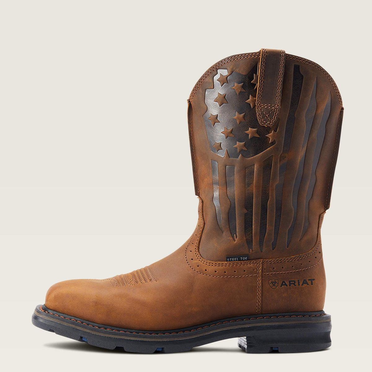 Ariat Exclusive | Sierra Shock Shield Patriot Steel Toe Work Boot