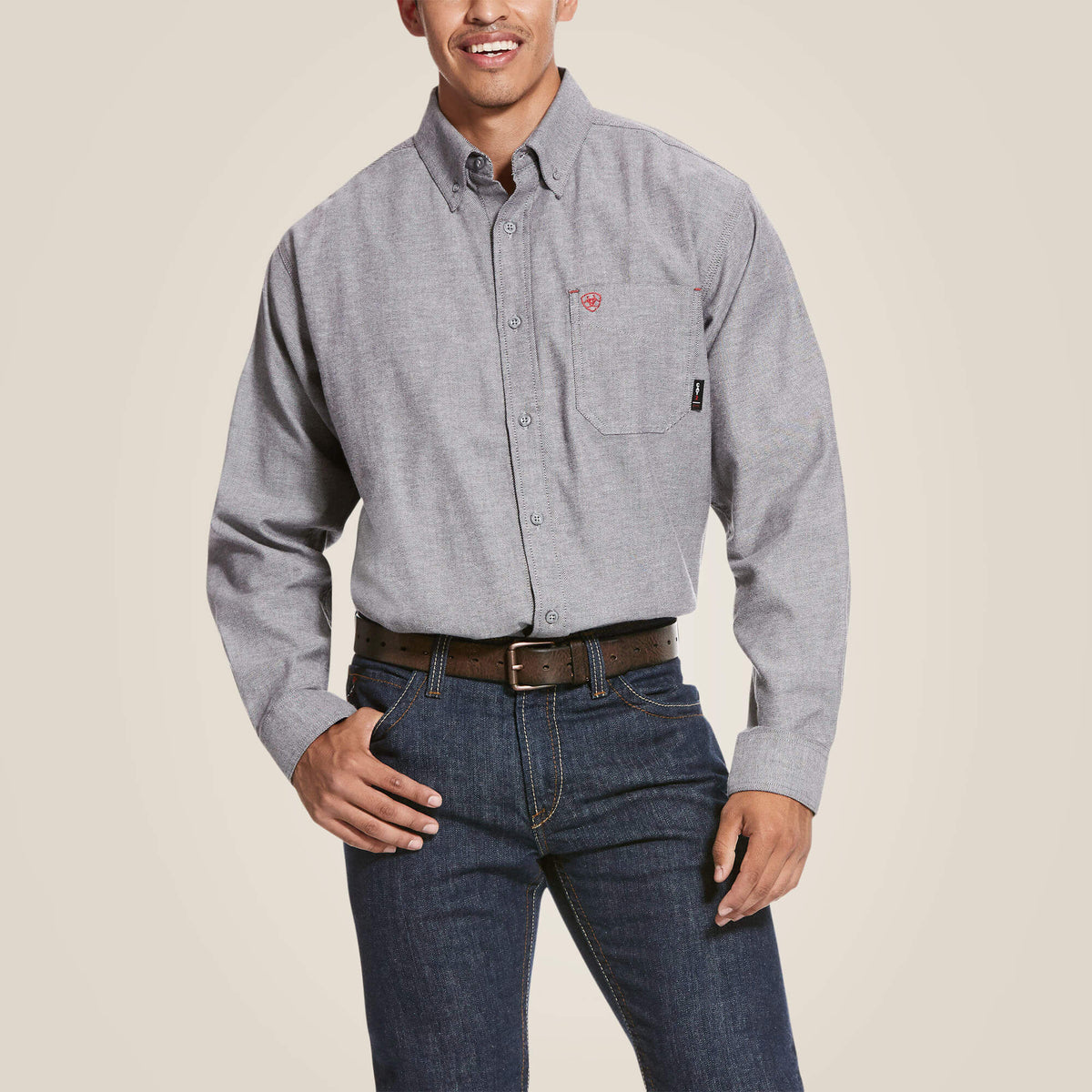 Ariat Recommended | FR Solid Twill DuraStretch Work Shirt