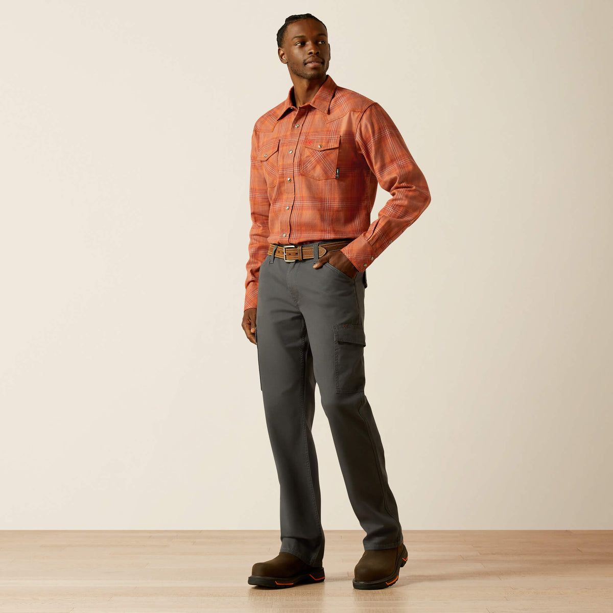 Ariat Special Offer | FR Wayne Retro Fit Snap Work Shirt