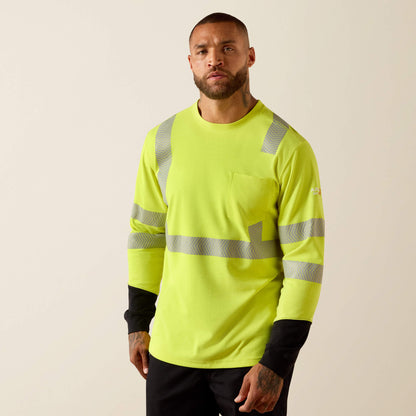Ariat Everyday | FR Hi-Vis Colorblock Long Sleeve T-Shirt