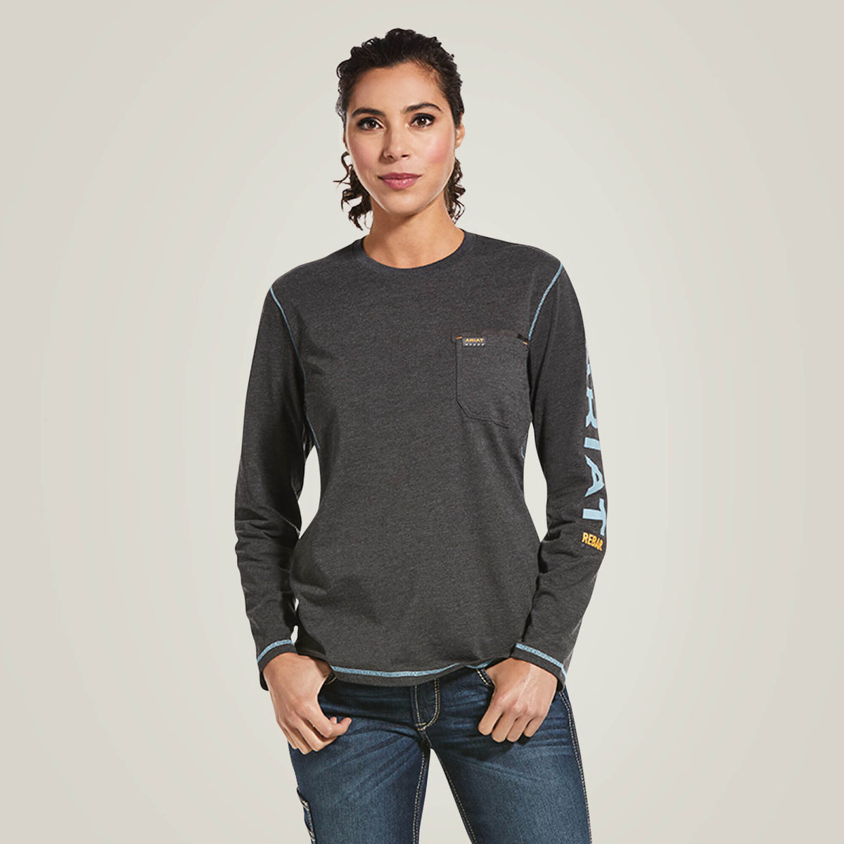Ariat Featured | Rebar Workman Logo T-Shirt