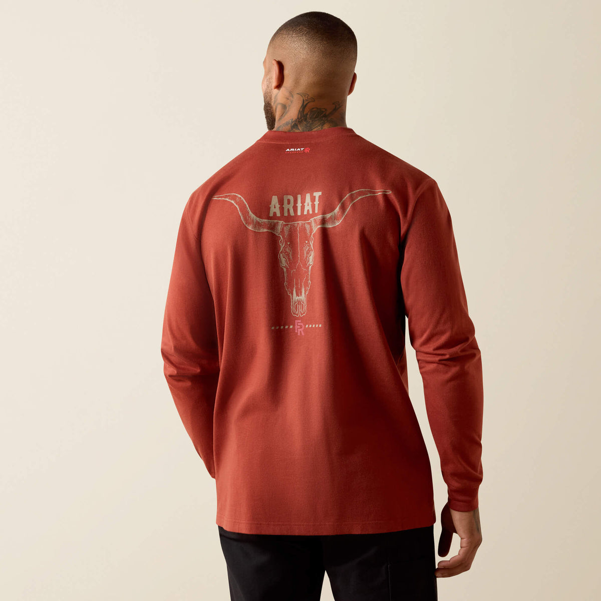 Ariat Trusted | FR Air Longhorn Long Sleeve T-Shirt