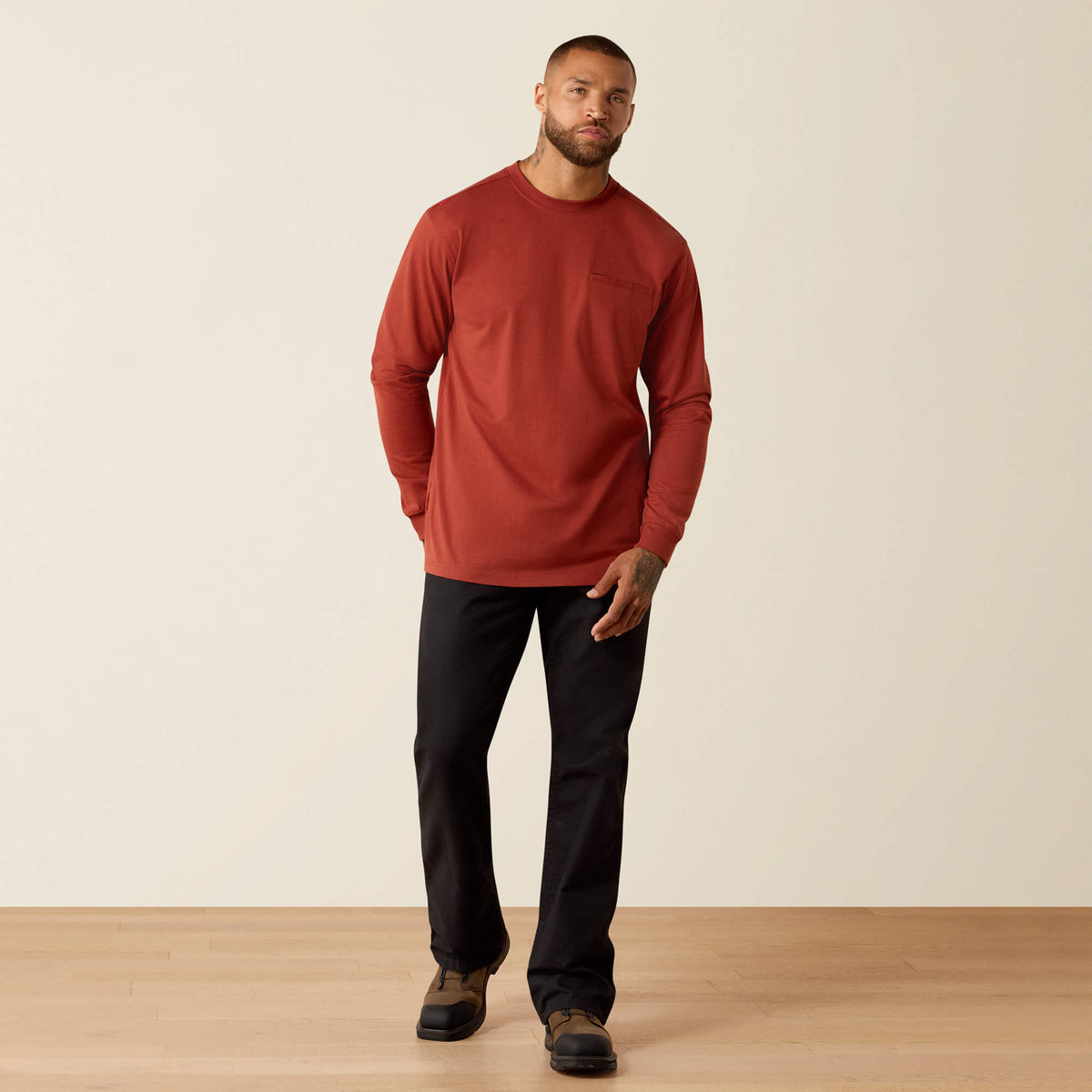 Ariat Trusted | FR Air Longhorn Long Sleeve T-Shirt