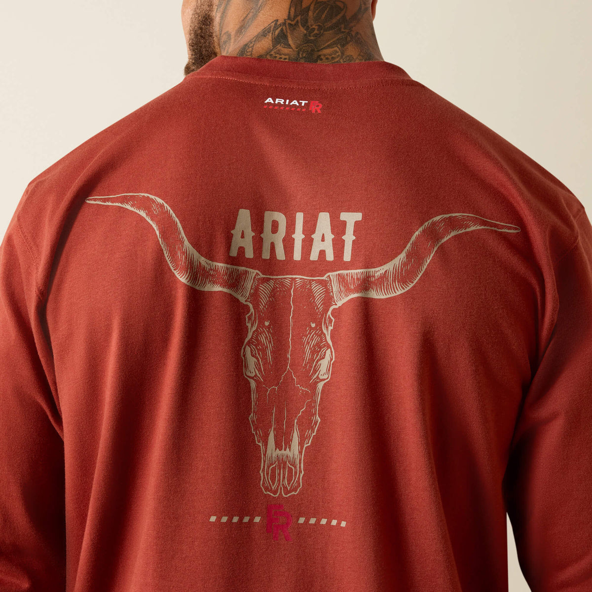Ariat Trusted | FR Air Longhorn Long Sleeve T-Shirt