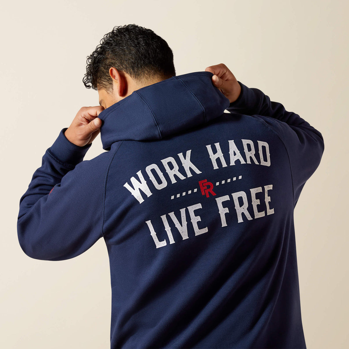 Ariat Everyday | FR DuraStretch Work Hard Live Free Hoodie