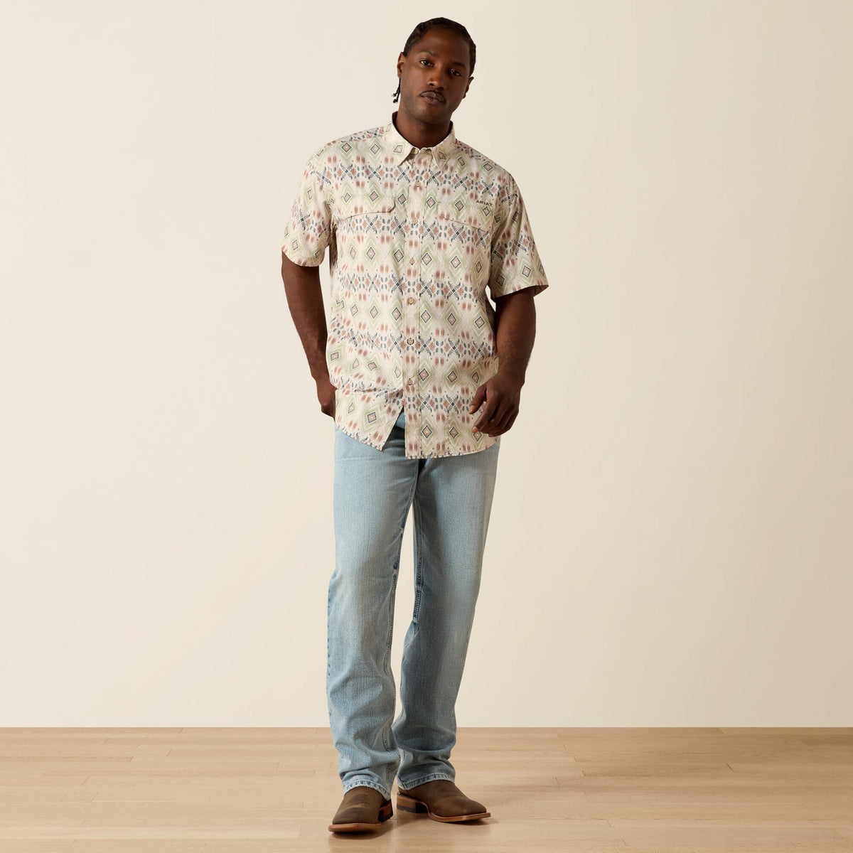 Ariat Best Price | Printed VentTEK Outbound Classic Fit Shirt