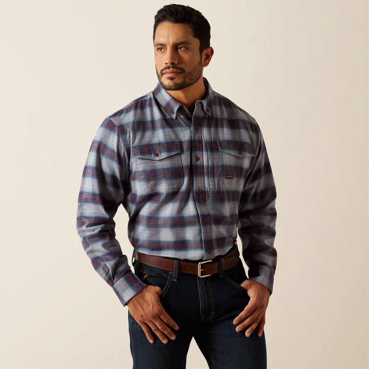 Ariat Value | Rebar Flannel DuraStretch Work Shirt