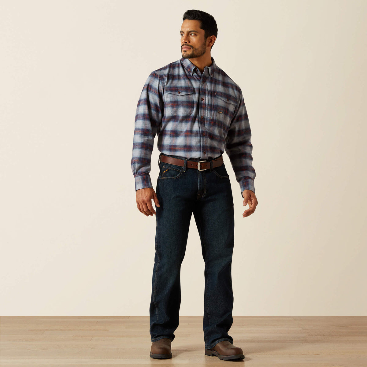 Ariat Value | Rebar Flannel DuraStretch Work Shirt