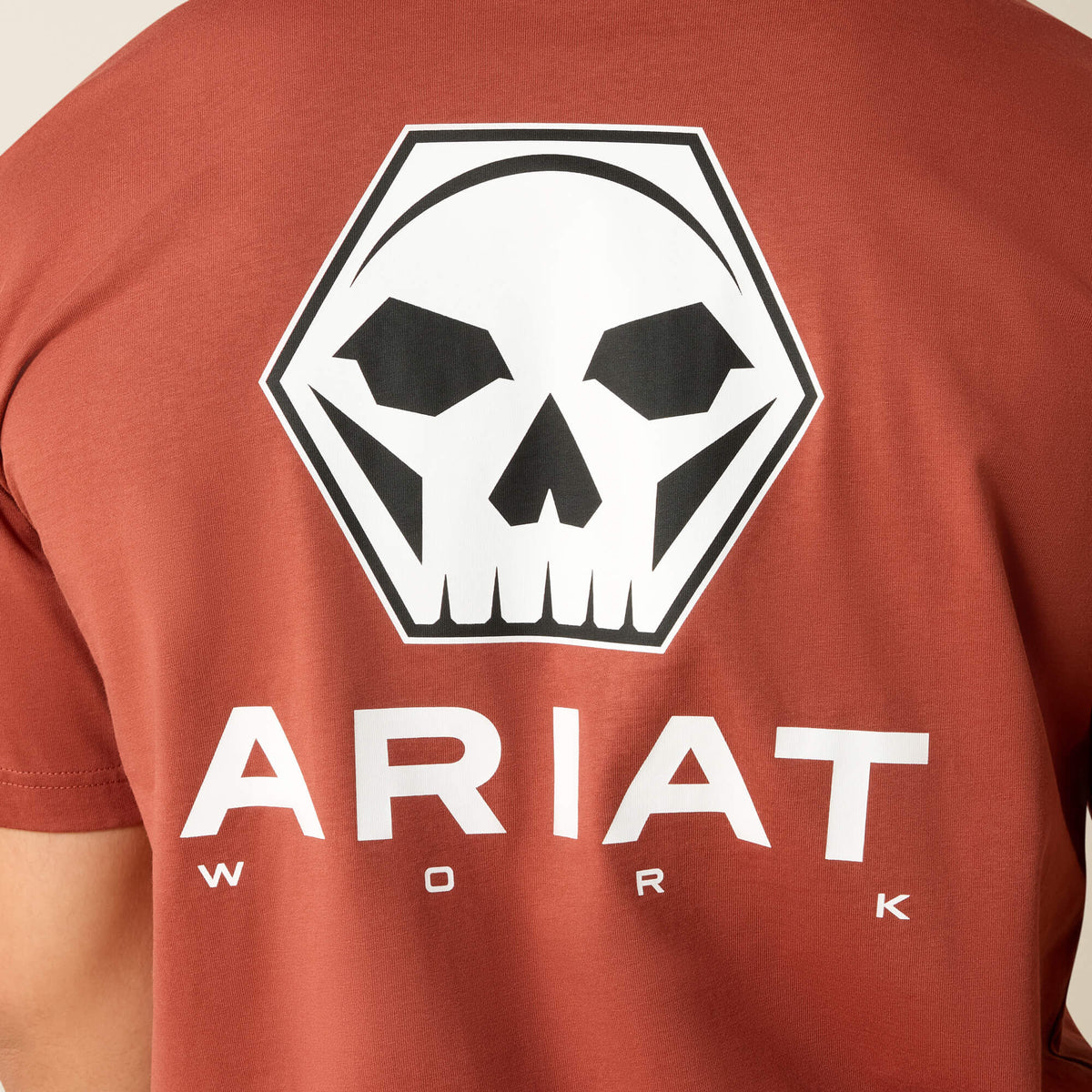 Ariat New | Rebar Cotton Strong Bolt Skull T-Shirt