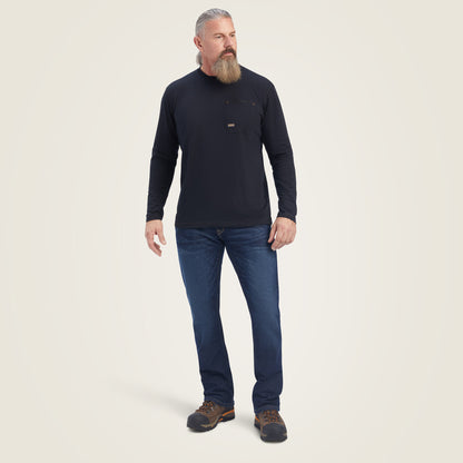 Ariat Popular | Rebar Workman Reflective Flag Graphic T-Shirt