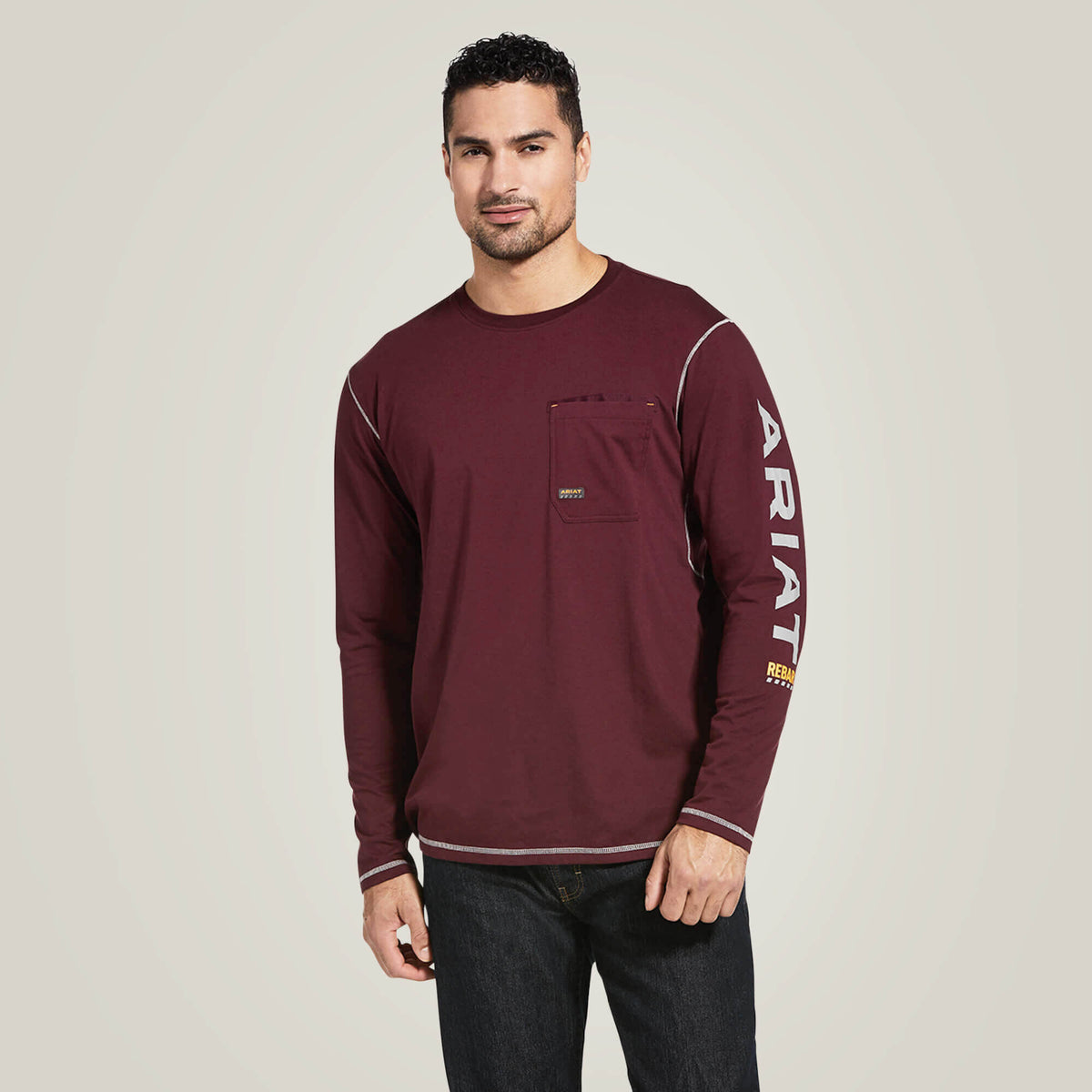 Ariat Trending | Rebar Workman Logo T-Shirt
