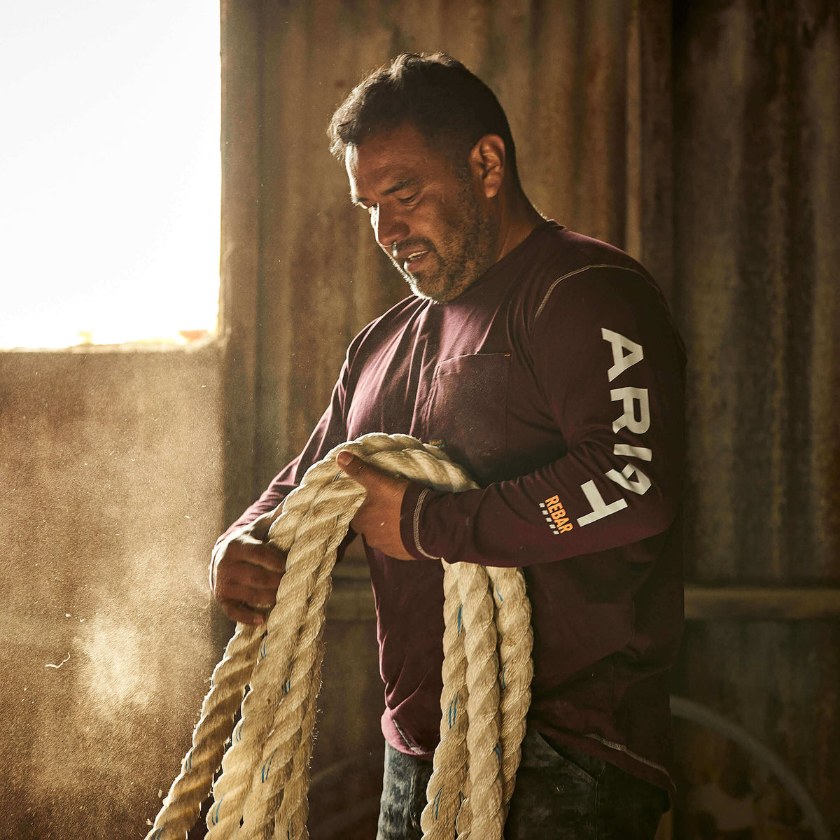 Ariat Trending | Rebar Workman Logo T-Shirt
