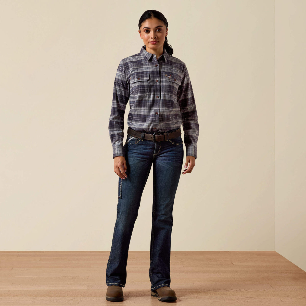 Ariat Value | Rebar DuraStretch Flannel Tunic