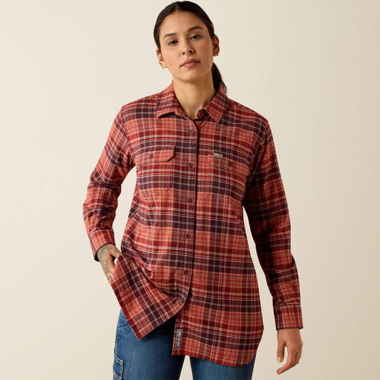 Ariat Latest | Rebar DuraStretch Flannel Tunic