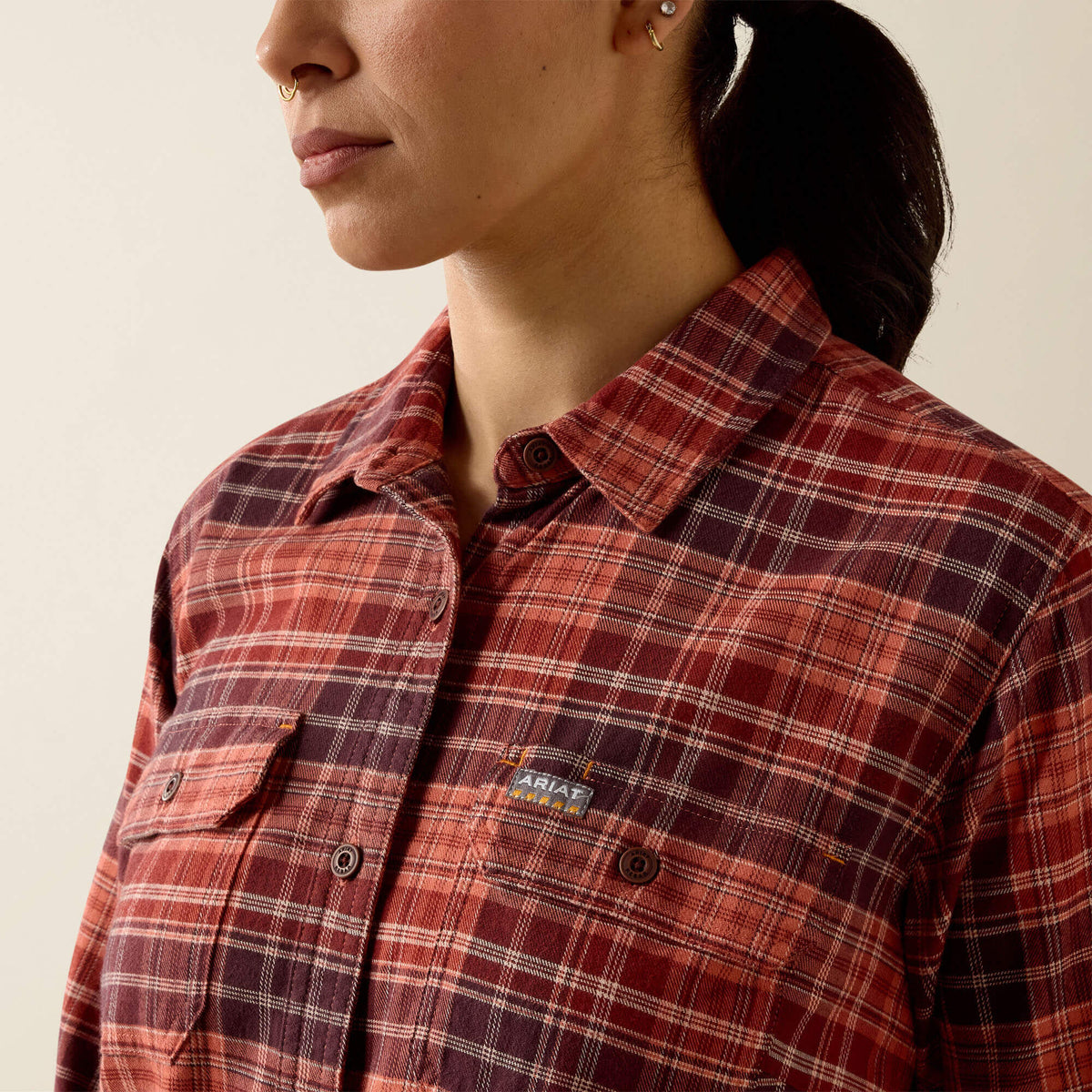 Ariat Latest | Rebar DuraStretch Flannel Tunic
