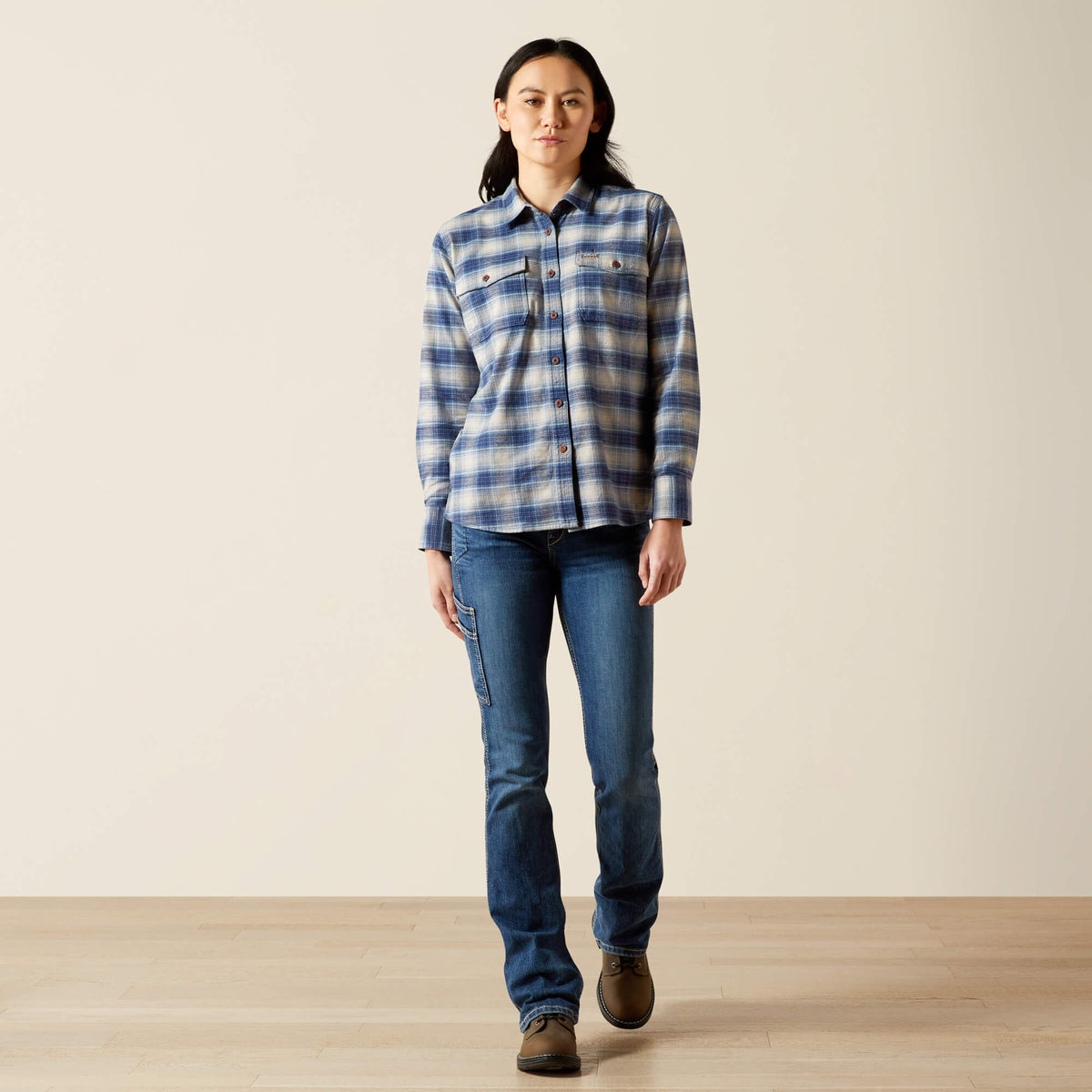 Ariat New | Rebar Flannel DuraStretch Work Shirt