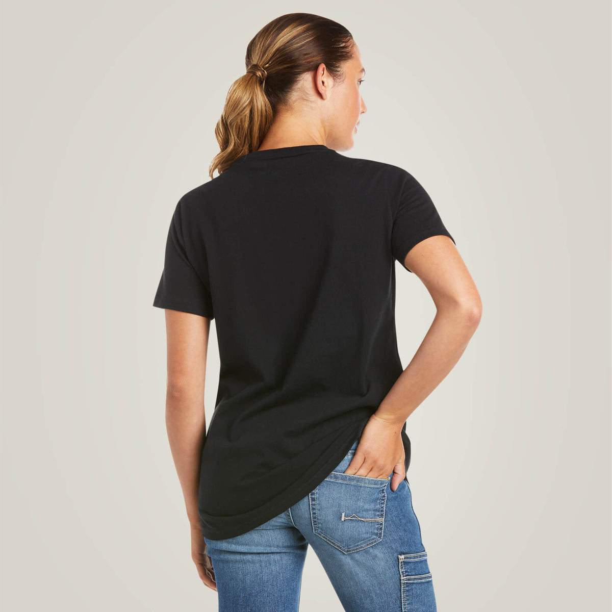 Ariat Classic | Rebar Cotton Strong Logo T-Shirt