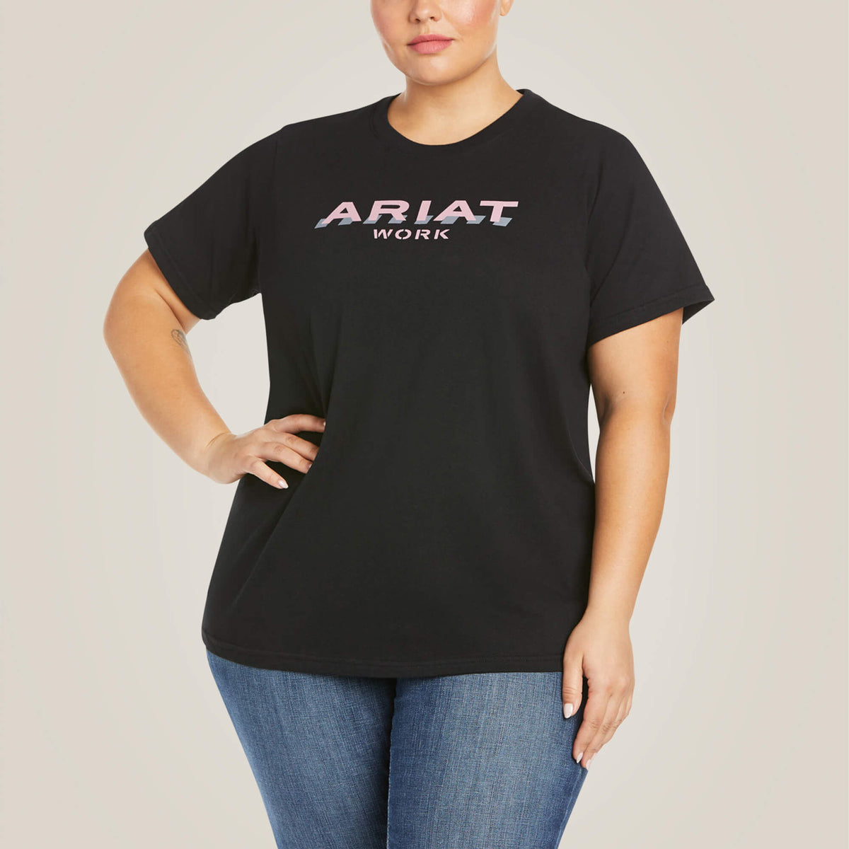 Ariat Classic | Rebar Cotton Strong Logo T-Shirt