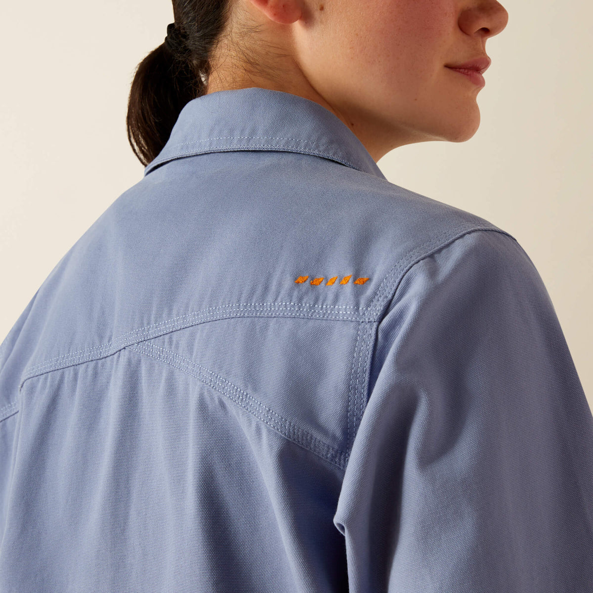 Ariat Hot Sale | Rebar Cropped Woven Shirt Jacket