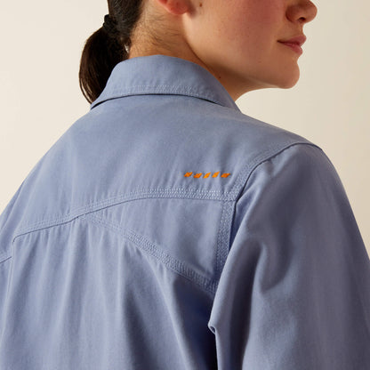 Ariat Hot Sale | Rebar Cropped Woven Shirt Jacket
