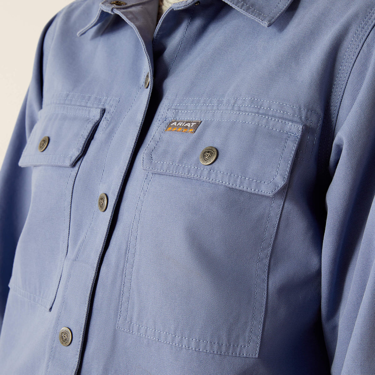 Ariat Hot Sale | Rebar Cropped Woven Shirt Jacket