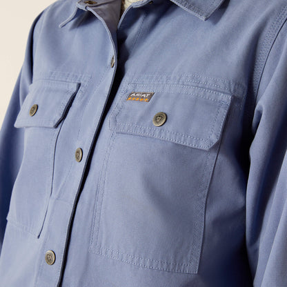 Ariat Hot Sale | Rebar Cropped Woven Shirt Jacket
