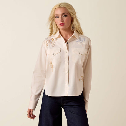 Ariat Trusted | Ashville Embroidered Snap Shirt